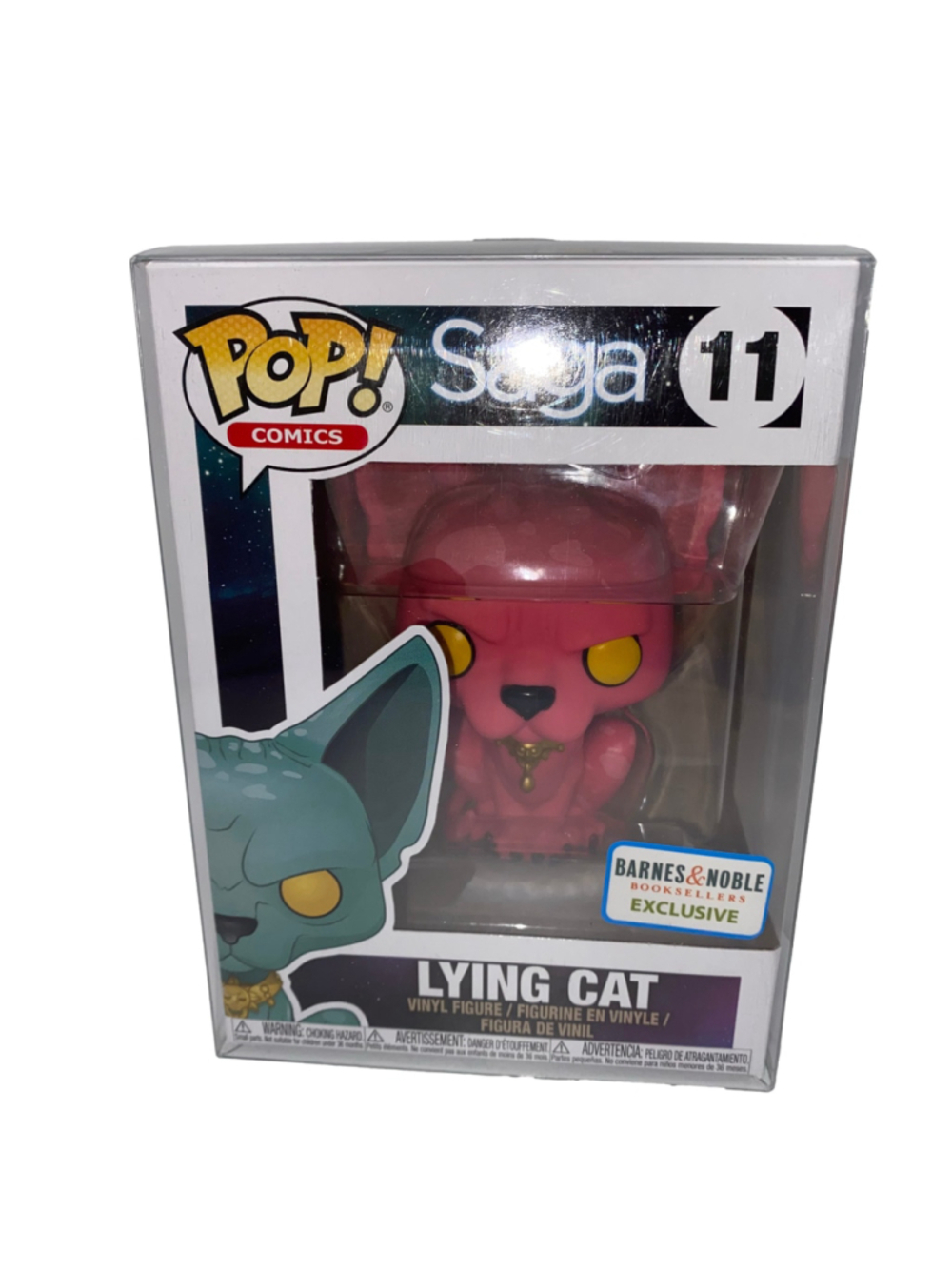 Funko Pop! Saga Lying Cat #11 Barnes & Noble Exclusive Vinyl Figure Pink Variant